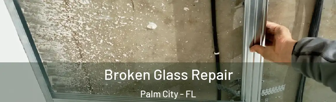 Broken Glass Repair Palm City - FL